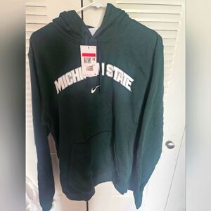 Nike Green Michigan State Hoodie
